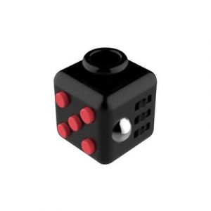 Rubik's Cube Gyro - Black, Red