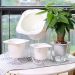 Ruolan Gardening lazy flower tray, home furnishing decoration - plastic pot, Large