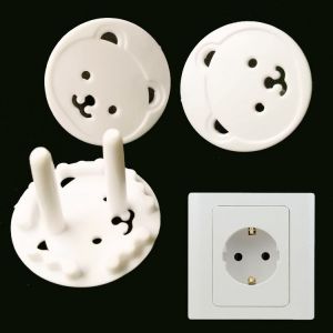Safe & Secure Electric Plug Protectors, Baby Protect (Europe style) / 24 Pack / 48 Pack