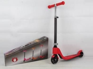 Scooter With Two Wheels - Red/Black