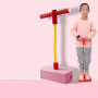 Skoczek Pogo piankowy drązek do skakania do zabawy dla dzieci - różowy