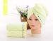 Special hair towel - light yellow
