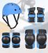 Sports protective gear set - blue S