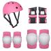 Sports protective gear set - pink S