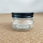 Square Glass Container - 150 ml with cover