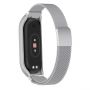 Stainless Steel Mesh Belt Mesh Bands for Xiaomi Mi Band 3 / 4 - silver