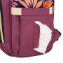 Stamp Mommy Back double-shouldered Oxford cloth bag - purple
