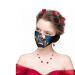 Świąteczna maska / maseczka na twarz dla dzieci z nausznikami – renifer