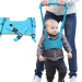 Szelki dla dzieci do nauki chodzenia, chodzik Walking Assistant - niebieskie