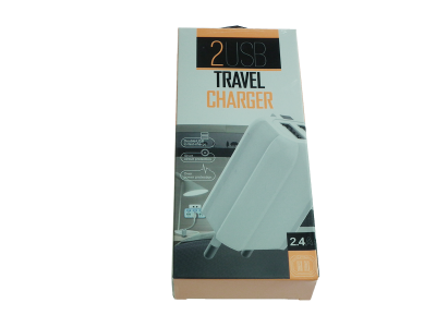 HF-904 - Travel charger adapter Belly BL-05 2xUSB 2,4A