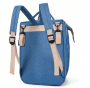 Wielofunkcyjny plecak / torba dla mamy z funkcją spania - niebieski