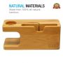 Wooden Apple Watch iPhone Bamboo Stand - ZM6127C
