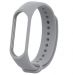 Xiaomi Mi Band rubber 3/4 belt - grey