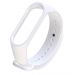 Xiaomi Mi Band rubber 3/4 belt - white (TR)