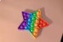 Zabawka sensoryczna PopIt antystresowa w kształcie Gwiazdy