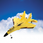 Zdalnie sterowany samolot latający Duży (Model ZY-740) 2.4GHZ - Żółty